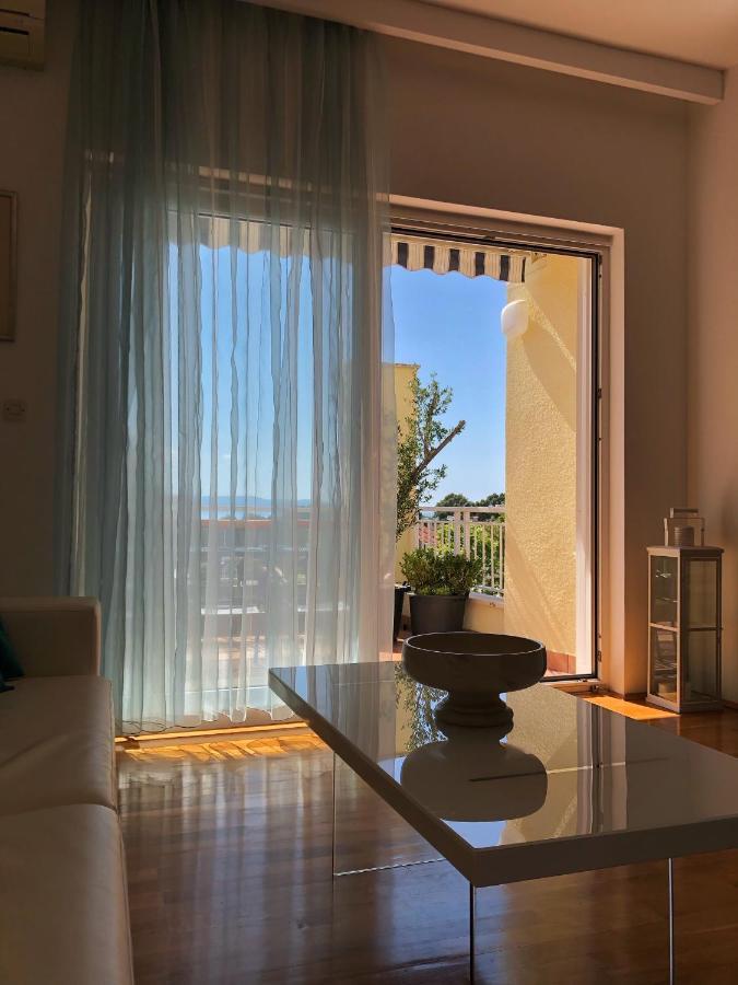 Appartamento Andor - Lux, Two Beautiful Terraces With Sea & Sunset View Makarska Esterno foto