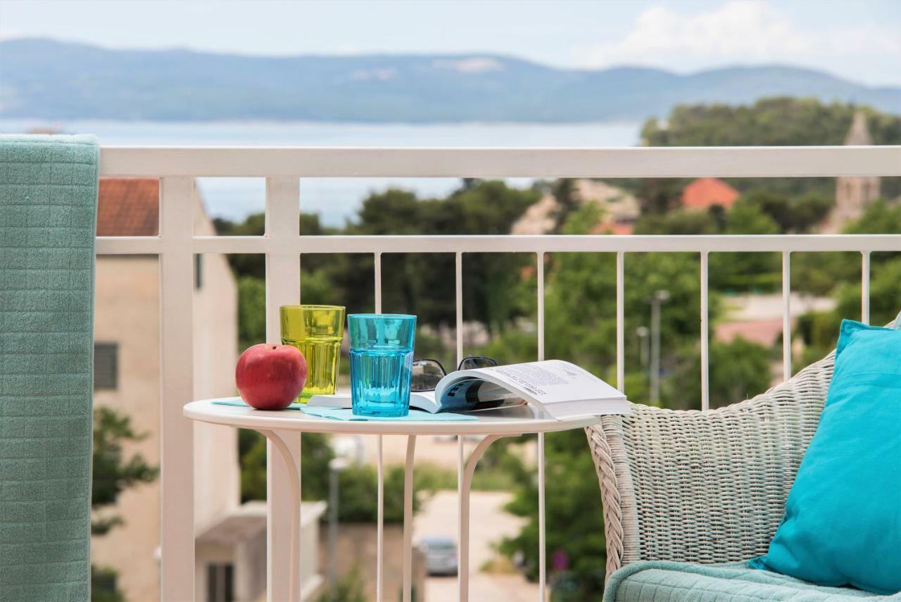 Appartamento Andor - Lux, Two Beautiful Terraces With Sea & Sunset View Makarska Esterno foto