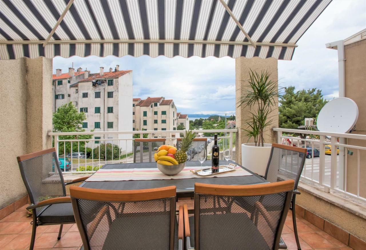 Appartamento Andor - Lux, Two Beautiful Terraces With Sea & Sunset View Makarska Esterno foto